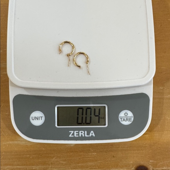 14k Gold Hoop Earrings - Picture 4 of 4